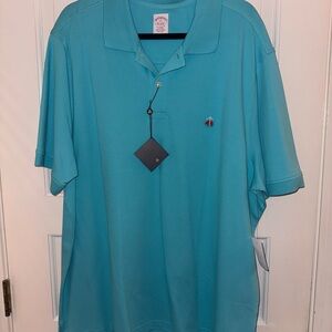 Brooks Brothers Turquoise Polo Shirt
